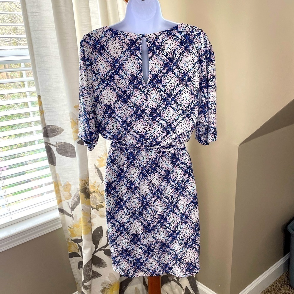 JESSICA Simpson Open Sleeve Printed Dress Size Small - Picture 4 of 4